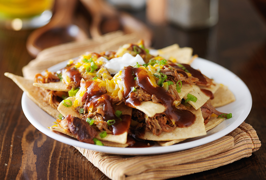 Nachos de Cerdo Desmenuzado Nachos de Cerdo Desmenuzado