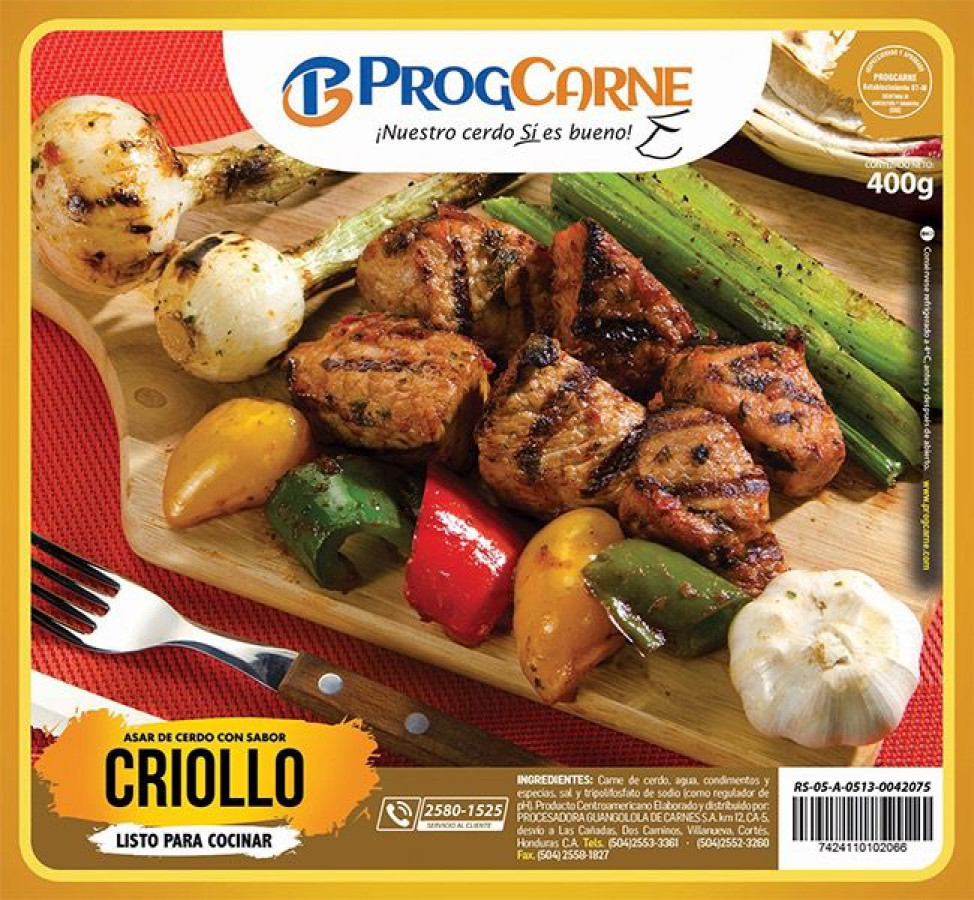 Carne de Cerdo Criollo para Asar