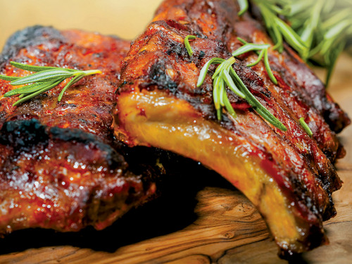 Baby Back Ribs al Vino Blanco