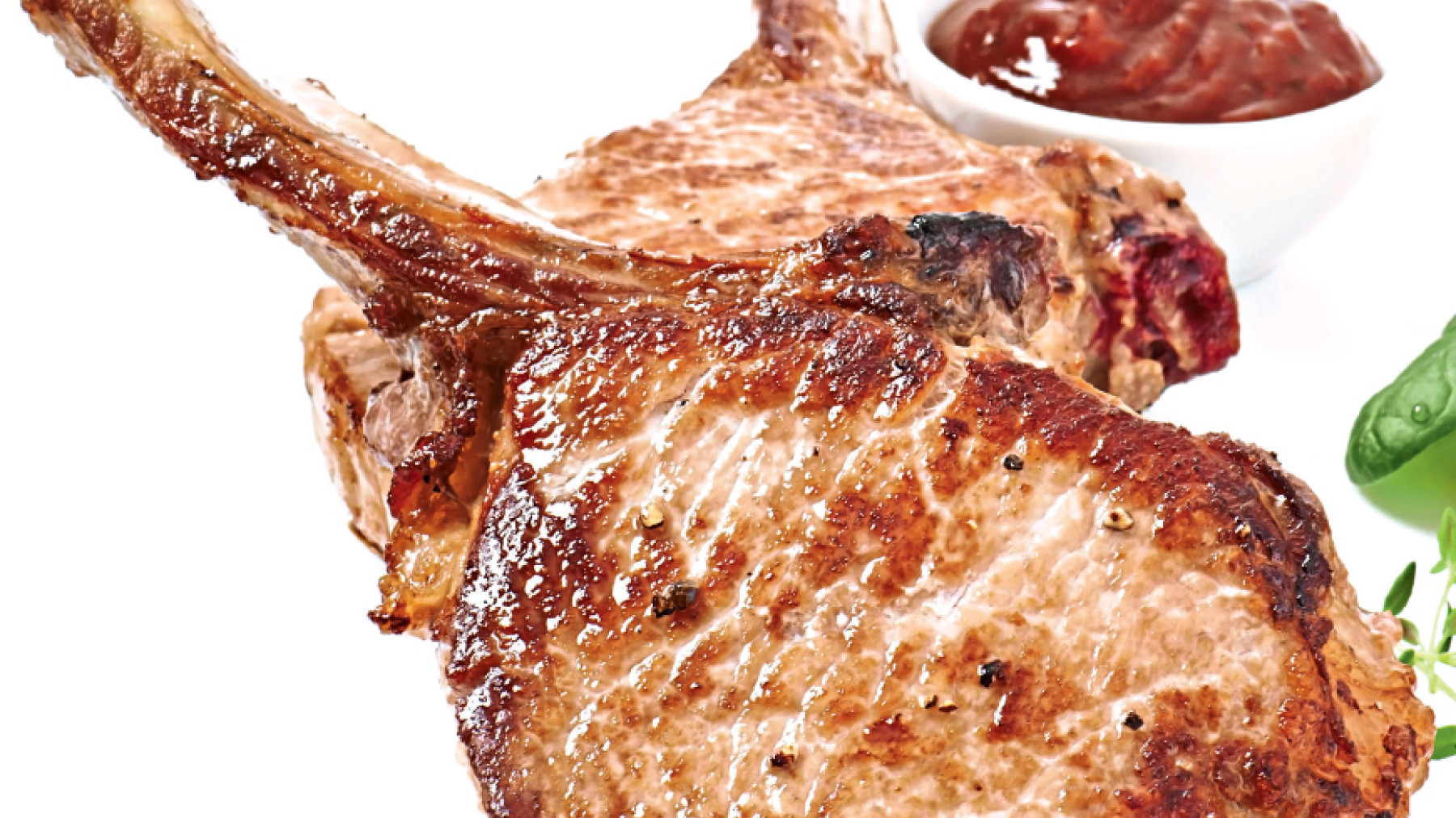 Chuletas Glaseadas en Miel