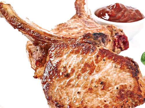 Chuletas Glaseadas en Miel