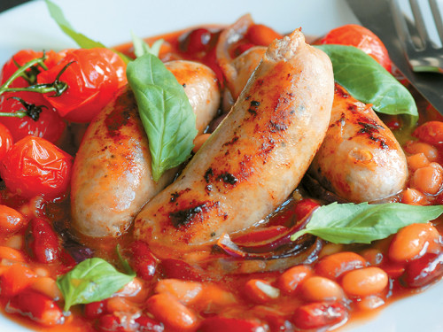Frijoles con Chorizo Costeño