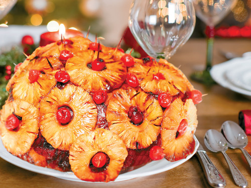Jamón Navideño Progcarne con Vino Blanco