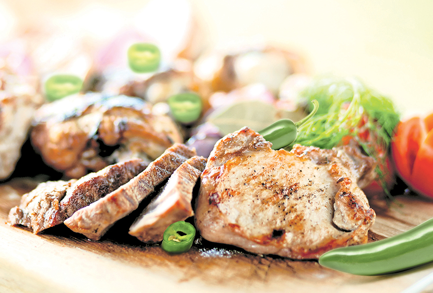 Cerdo a la Plancha con Sabor Jalapeño