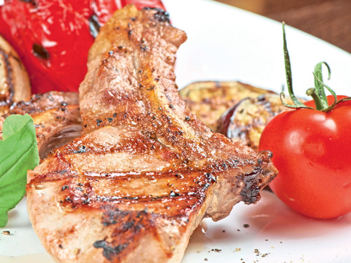 Chuleta de Cerdo en Salsa Agridulce