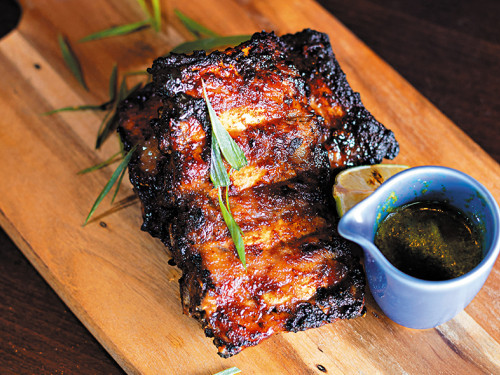 Costillas al Horno con Miel y Soya