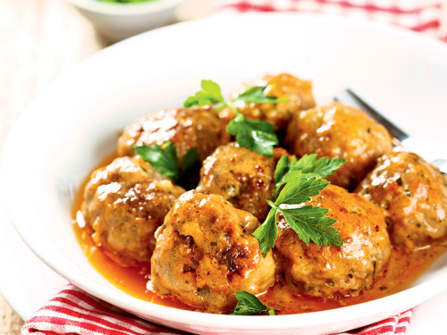 Albóndigas de Cerdo al Curry