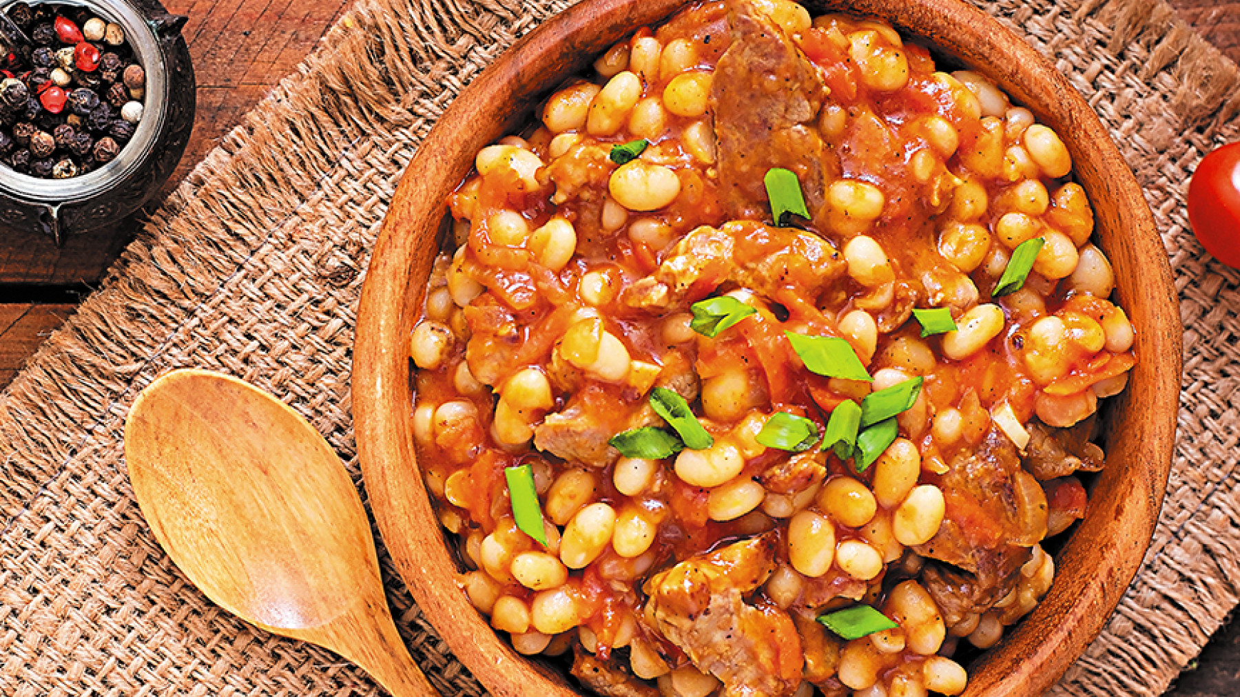 Frijoles Blancos con Costilla