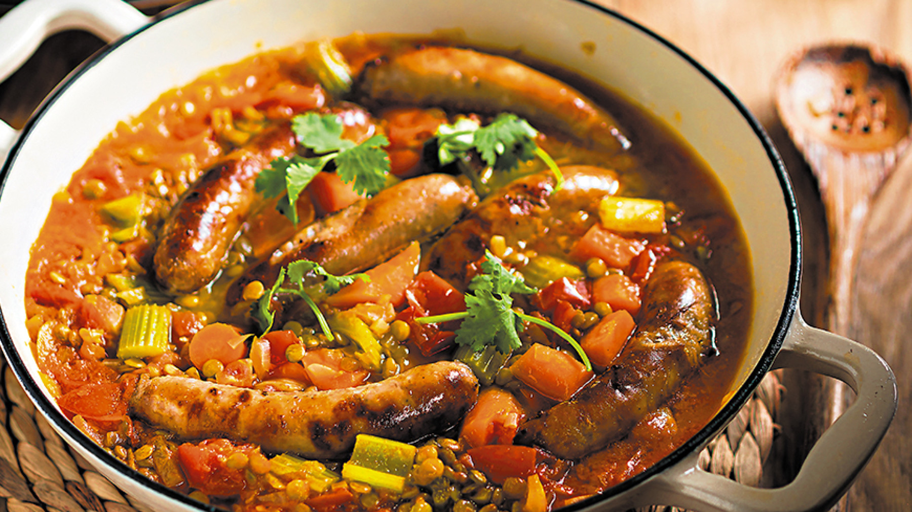 Lentejas con Chorizo