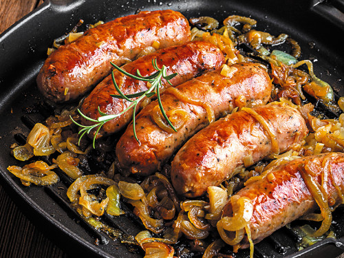 Chorizos al vino