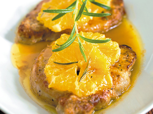 Chuletas a la Naranja