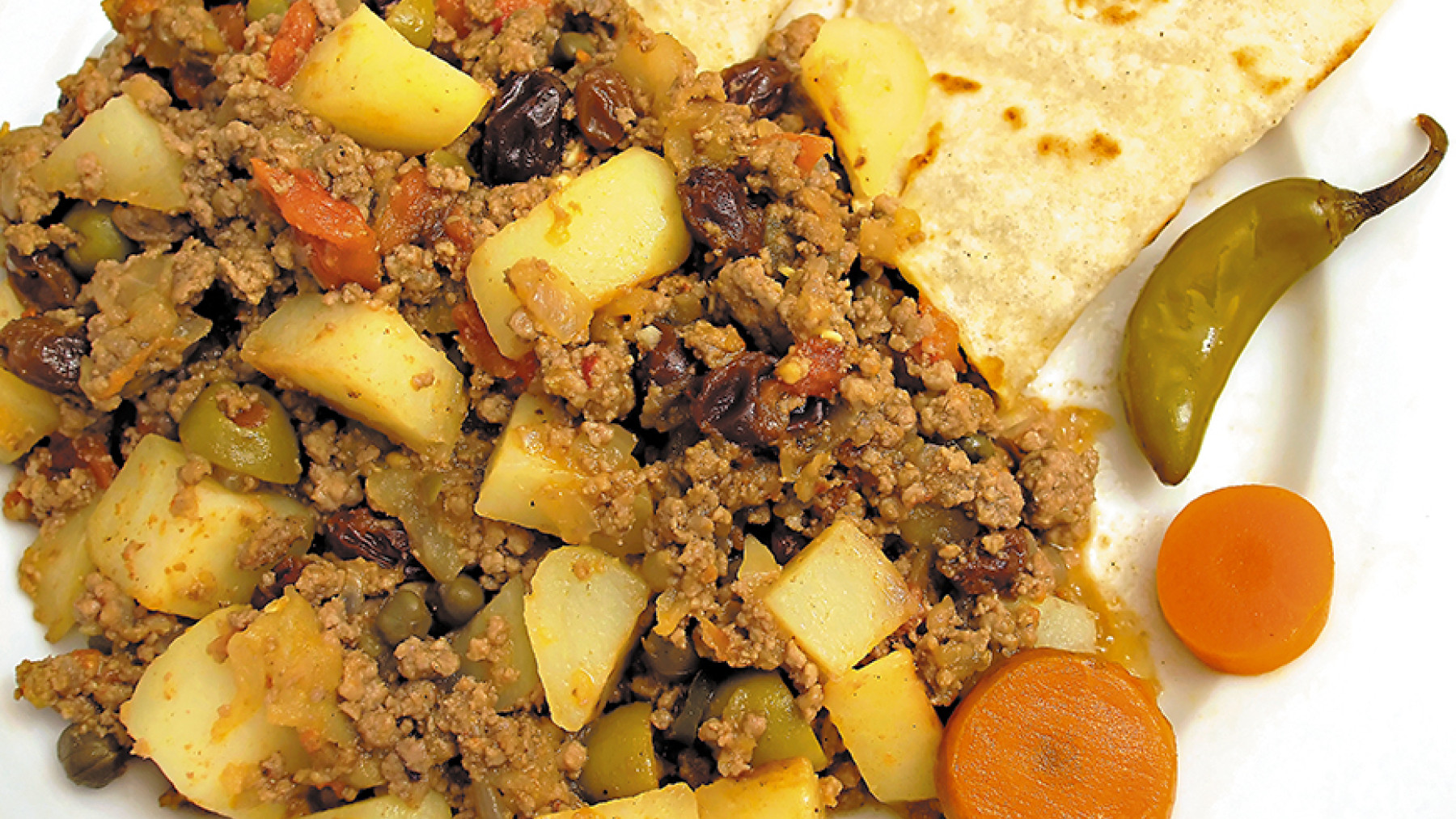 Picadillo de Cerdo con Papas