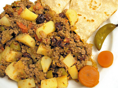 Picadillo de Cerdo con Papas