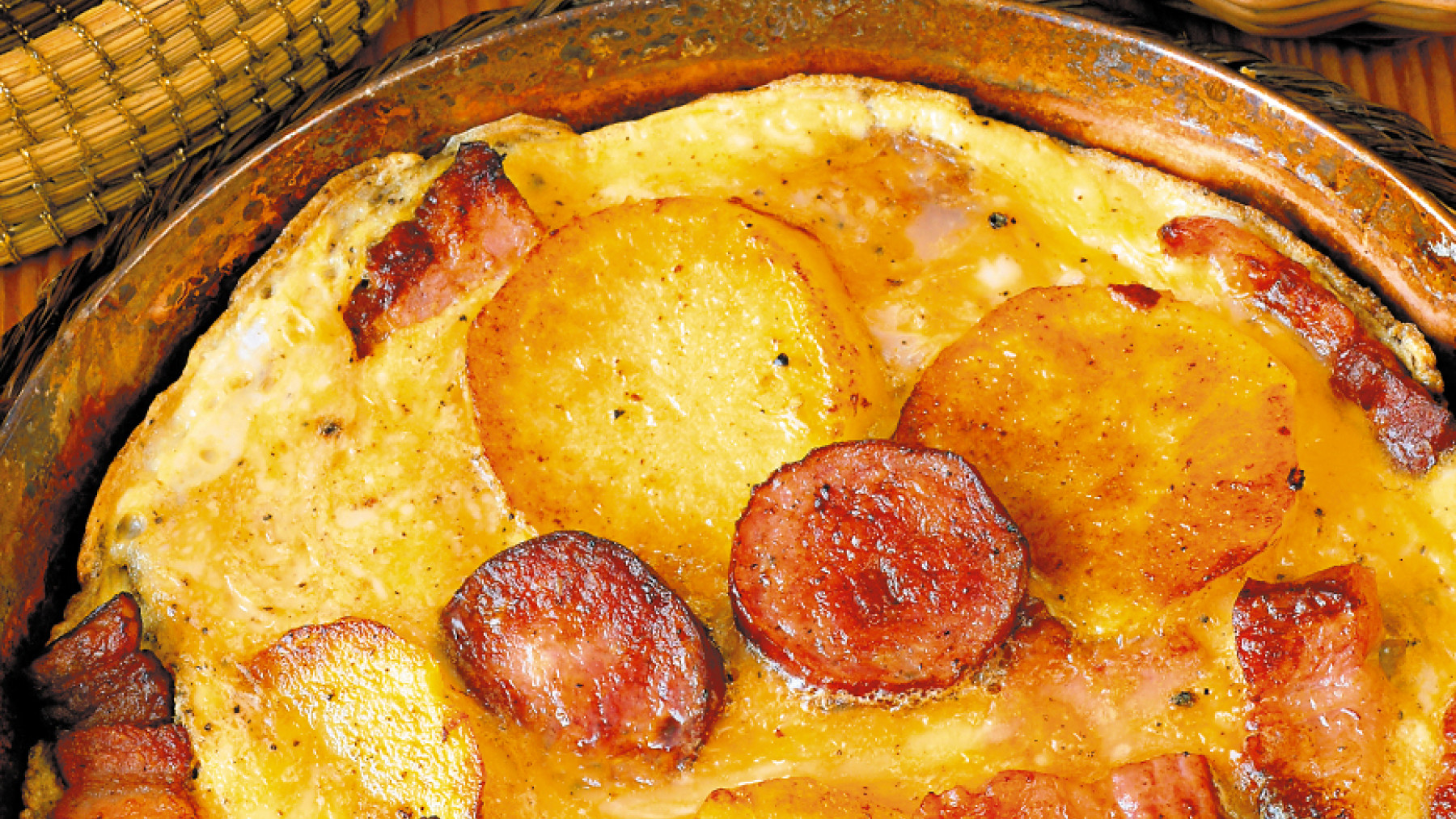 Torta de Papas con Chorizo