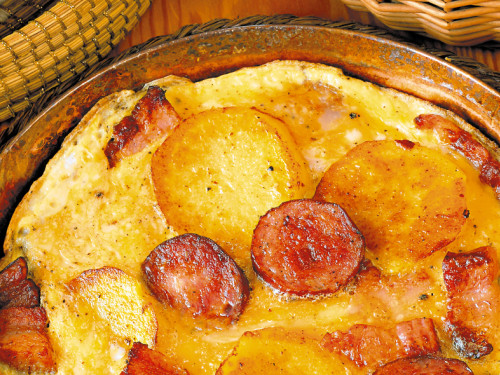 Torta de Papas con Chorizo