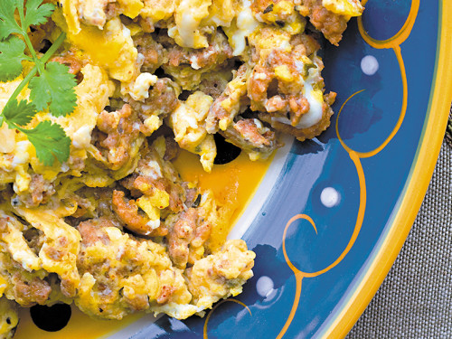 Revuelto de Chorizo