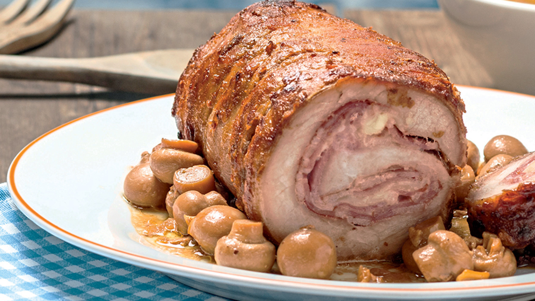 Lomito Relleno de Queso y Tocino