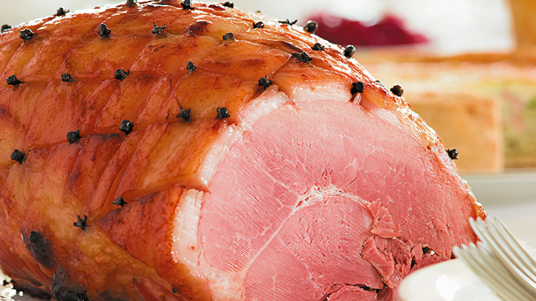 Jamón Navideño con Salsa de Sidra y Clavo de Olor