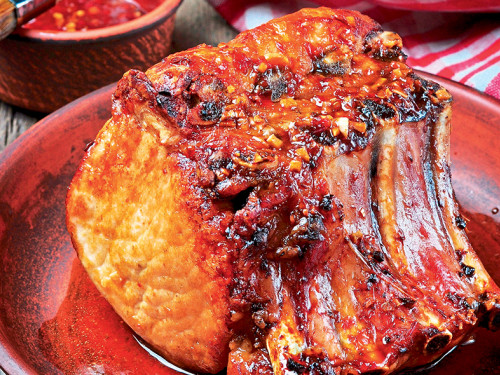 Costillitas de Cerdo con Curry y Miel