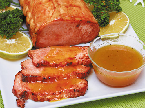 Lomo Navideño en Salsa de Naranja