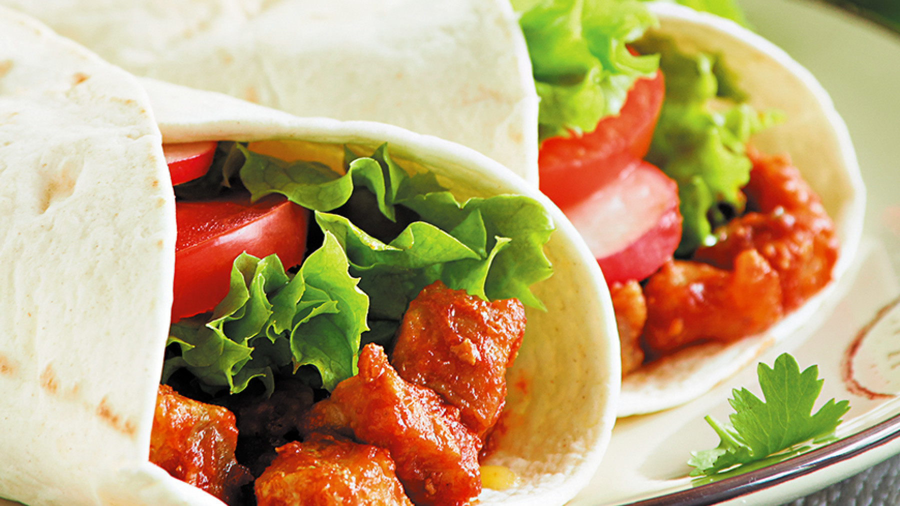 Burritos de Cerdo y Aguacate
