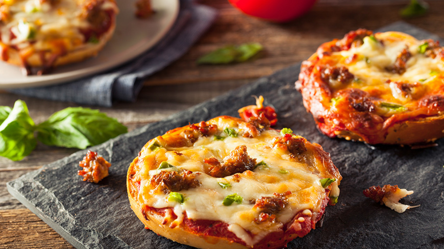 Pan Pizza con Carne de Cerdo