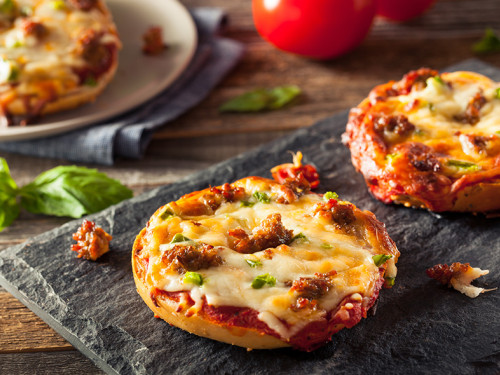 Pan Pizza con Carne de Cerdo