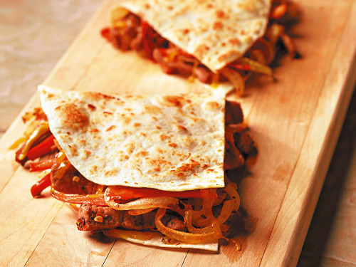 Quesadillas de Cerdo y Pimientos Morrones