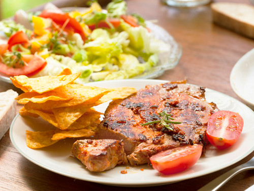 Chuleta de Cerdo Grillada
