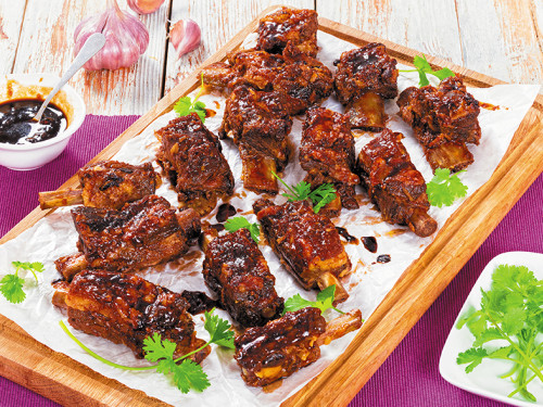 Costillas en Salsa de Jengibre Picante