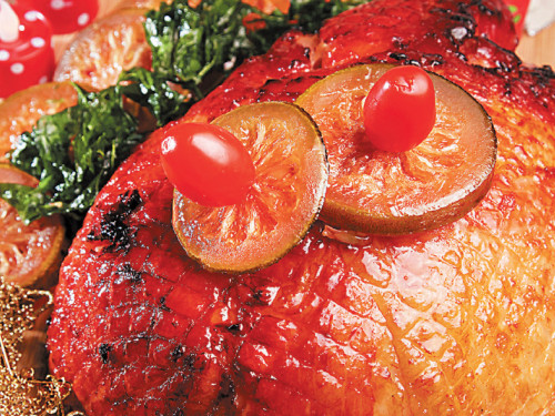 Jamón Navideño a la naranja agria