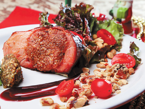 Lomo de Cerdo Relleno de Frutos Secos
