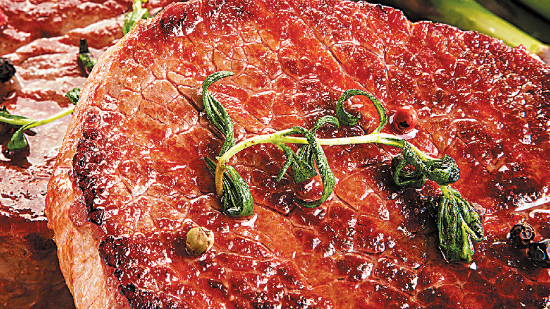 Chuleta Tomahawk Con Miel y Salsa Soya
