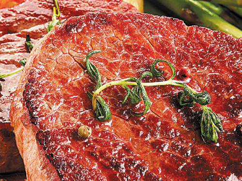 Chuleta Tomahawk Con Miel y Salsa Soya