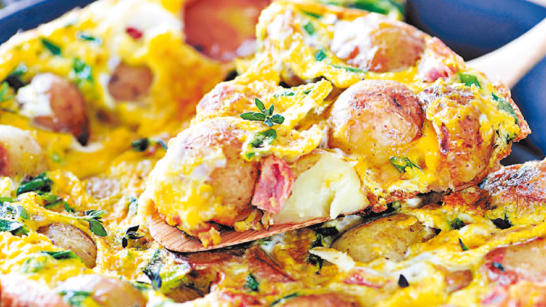 Tortilla de Papa con Jamón