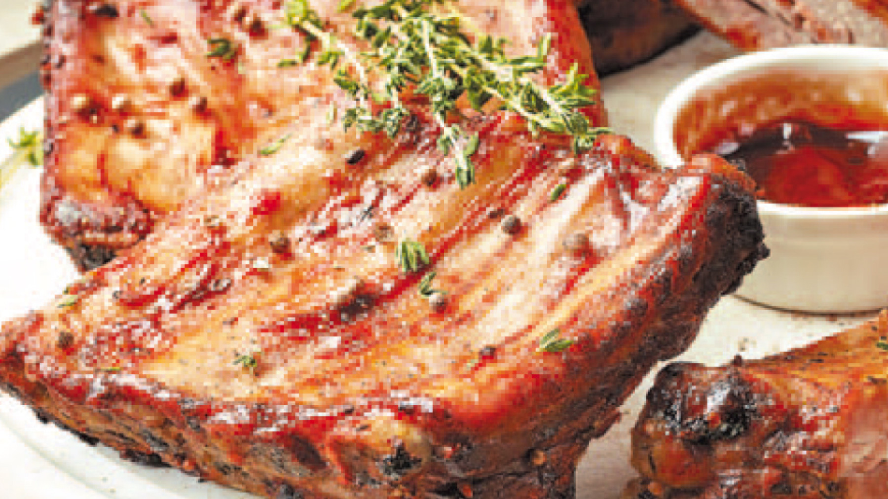 Costilla St. Louis o Chuleta Tomahawk al Tomillo