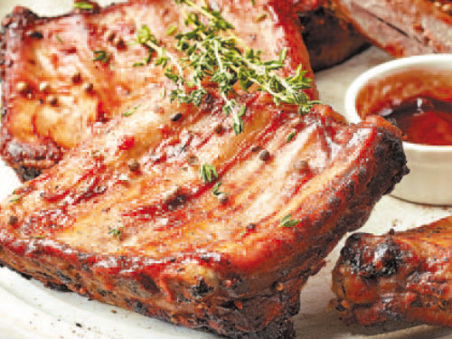 Costilla St. Louis o Chuleta Tomahawk al Tomillo