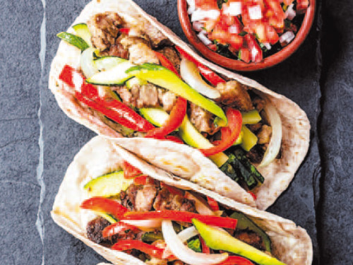 Tacos de Lomito o Carne Tex Mex