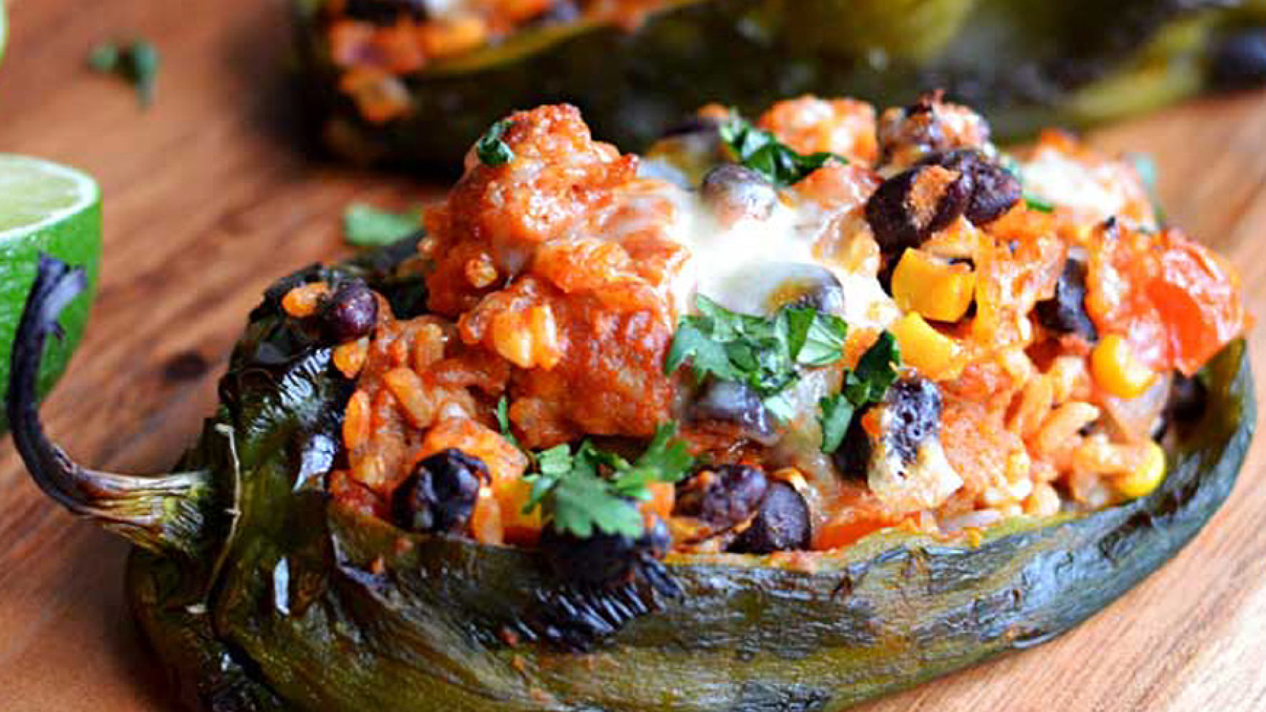 Chiles Rellenos de Chorizo