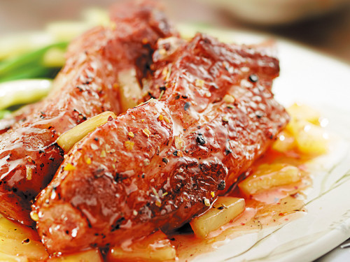 Costillas en Salsa de Piña