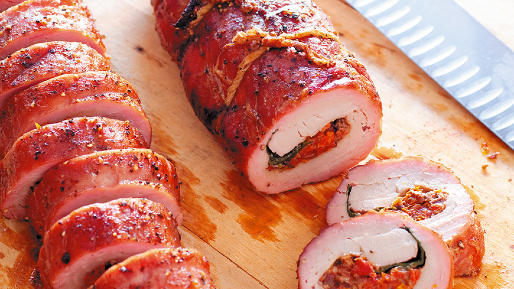 Rollo de Lomo de Cerdo Relleno