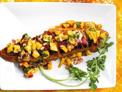 Lomo de Cerdo con Salsa de Mango