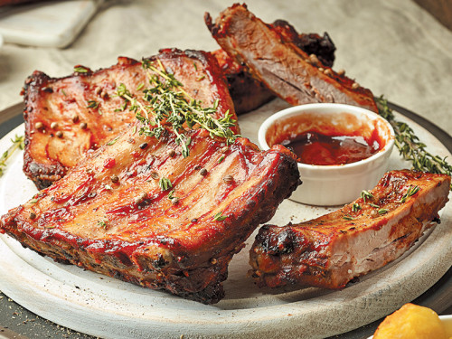 Ribs con Mantequilla y Pimienta