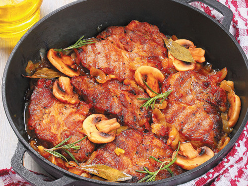 Matambre con Cebolla Caramelizada