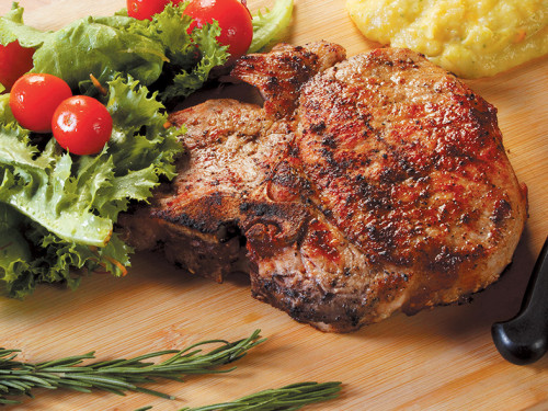 T-Bone Marinado en Cerveza Negra y Ajonjolí