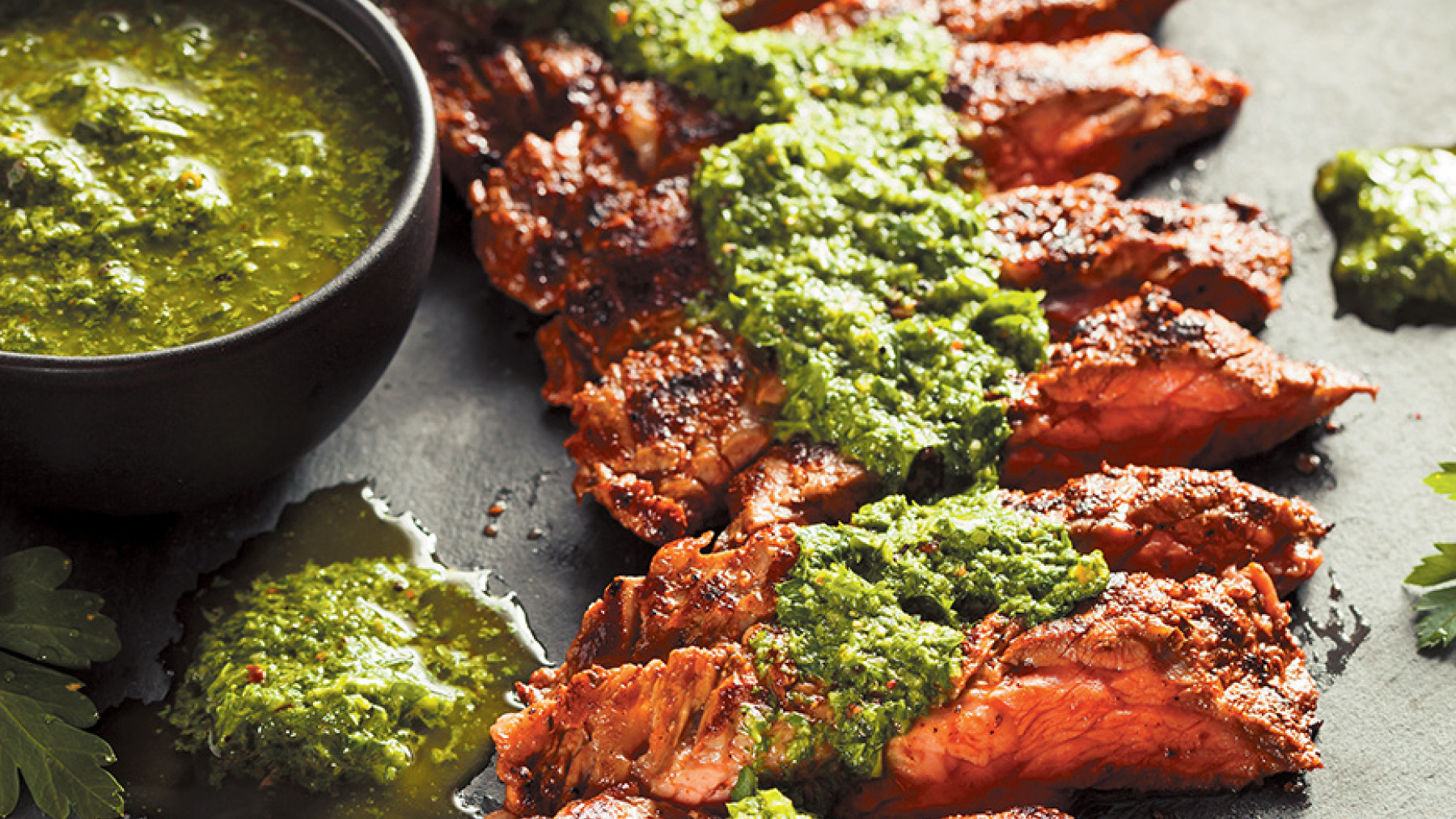 Matambre con Pesto