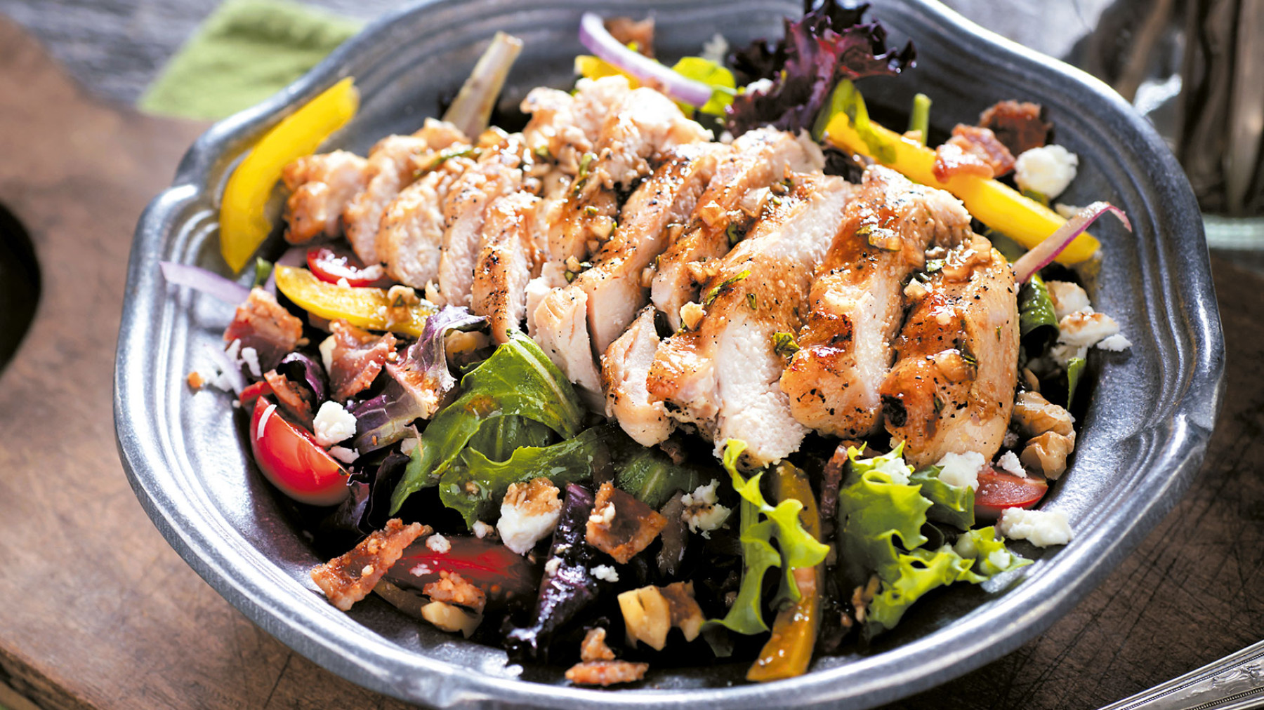 Ensalada de Lomo de Cerdo