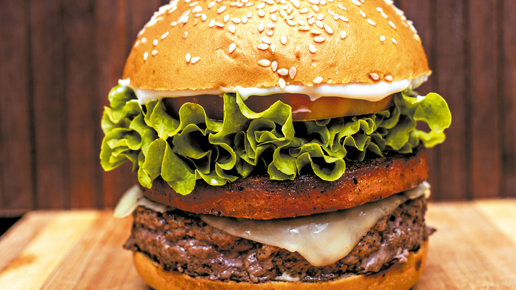 Hamburguesa doble con ChoriTorta