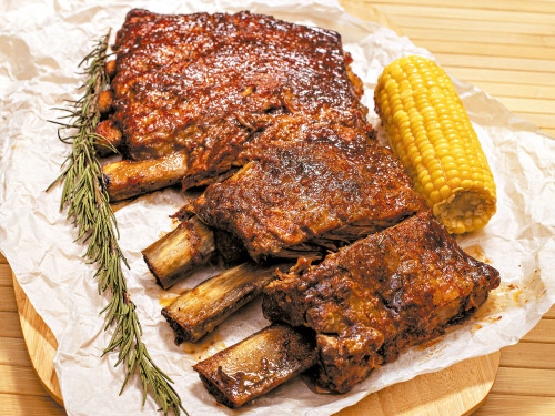 Costilla al Horno en Salsa Barbacoa