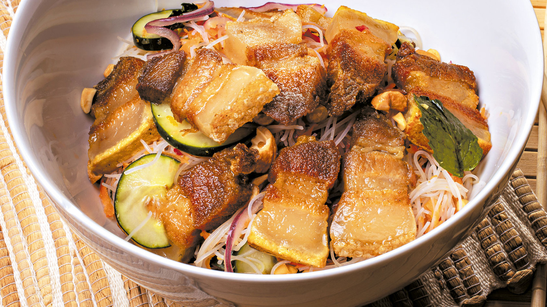 Panceta de Cerdo estilo Thai